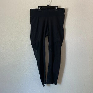 Nike crop - cutout sheer leggings